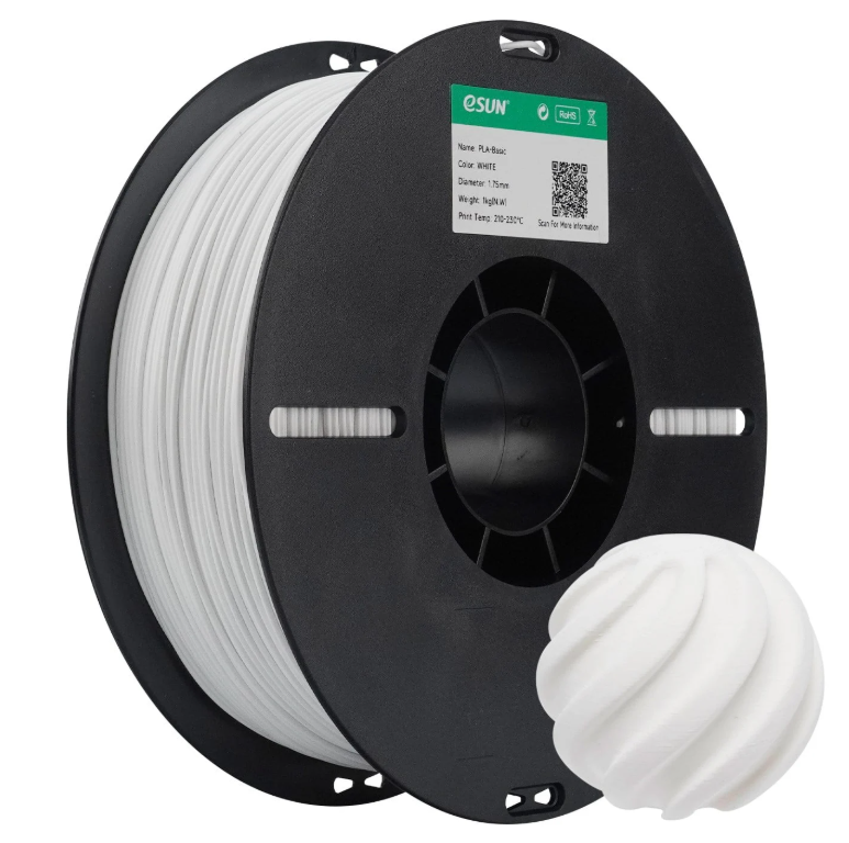 eSun PLA Basic Beyaz Filament 1.75mm 1 Kg