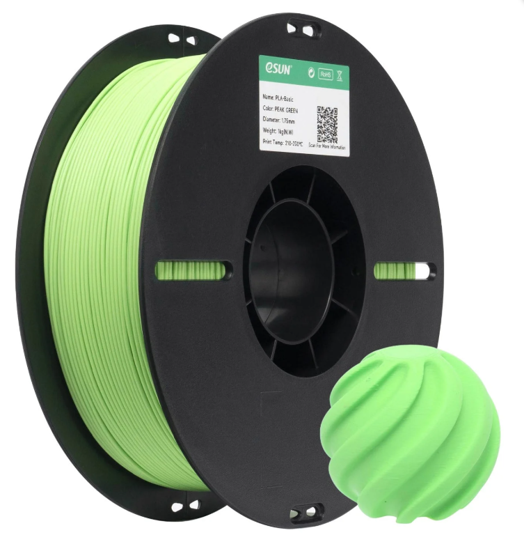 eSun PLA Basic Açık Yeşil Filament 1.75mm 1 Kg