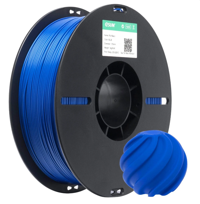 eSun PLA Basic Mavi Filament 1.75mm 1 Kg(Kopya)