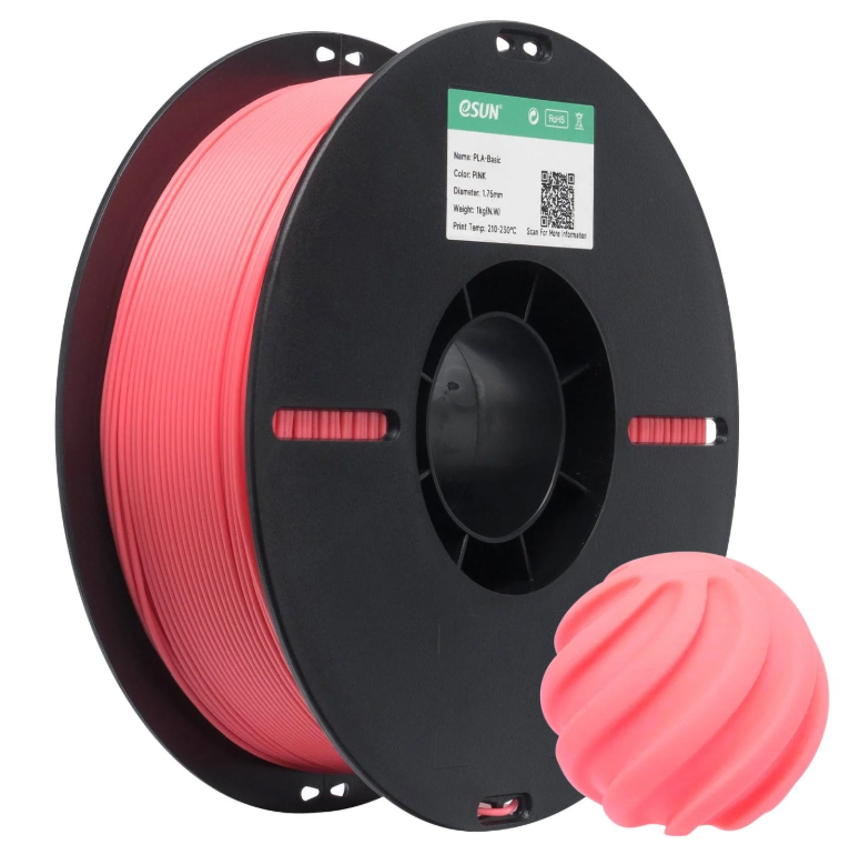 eSun PLA Basic Pembe Filament 1.75mm 1 Kg