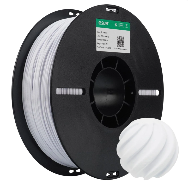 eSun PLA Basic Soğuk Beyaz Filament 1.75mm 1 Kg