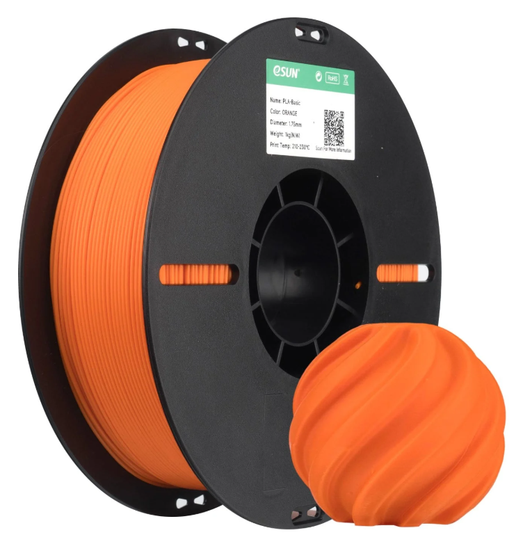 eSun PLA Basic Turuncu Filament 1.75mm 1 Kg