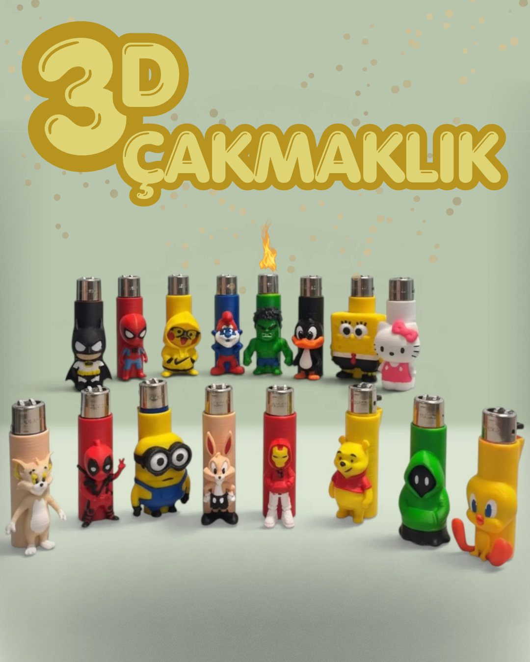 Çakmaklık - Karışık Model - Lina Toys