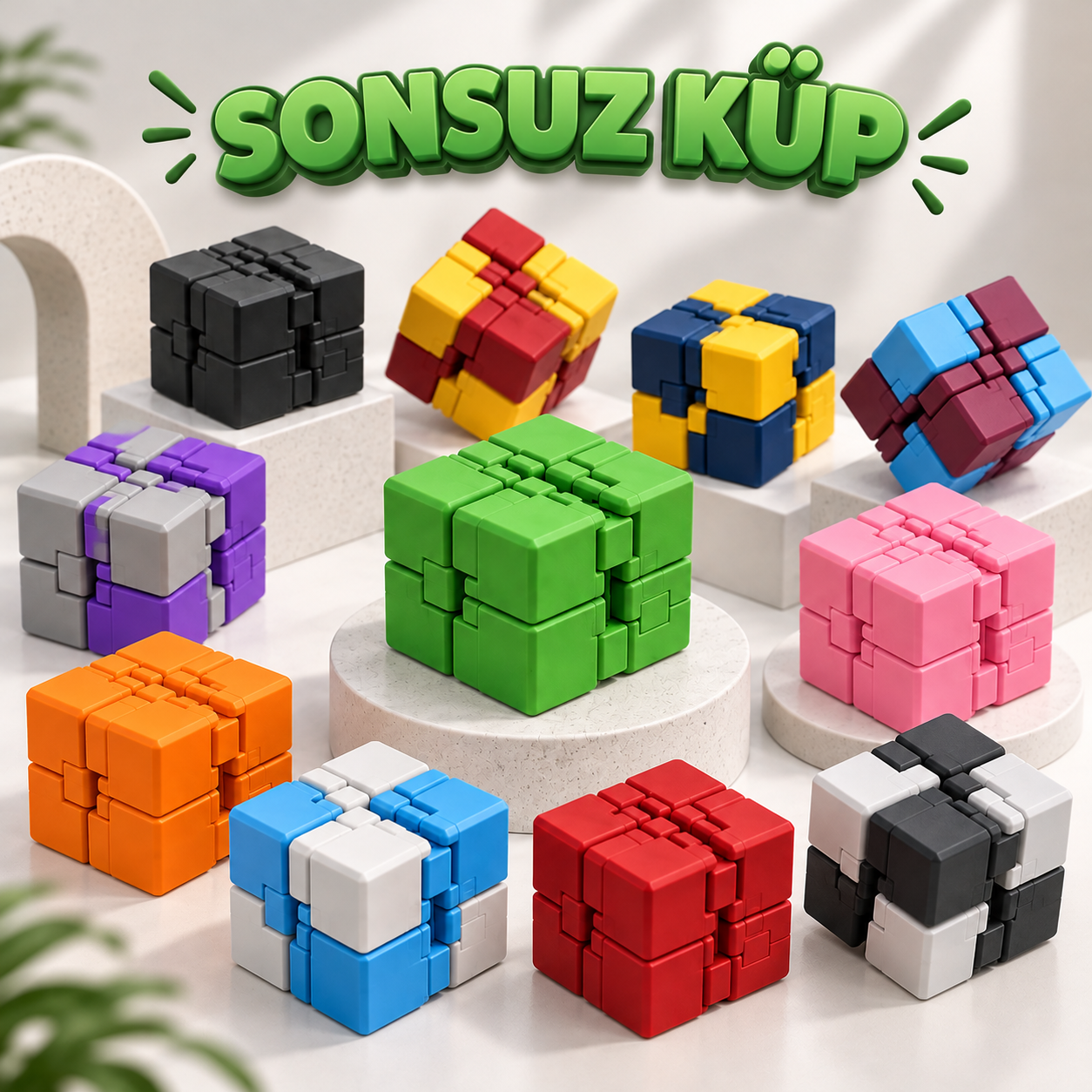 Sonsuz Küp - Infinity Cube - Lina Toys
