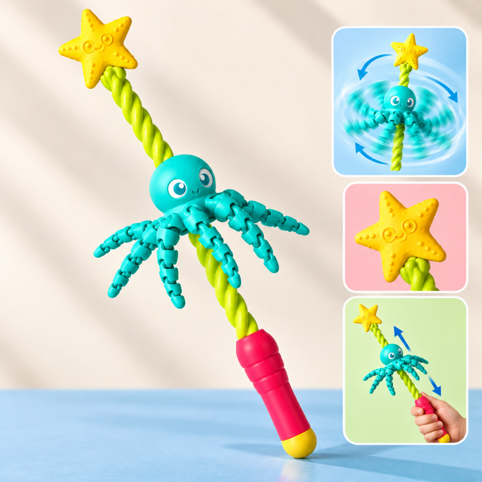 Ahtapot - Spinning Octopus - Lina Toys