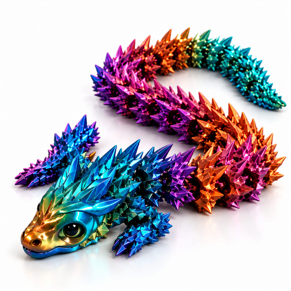 Dragon - Rainbow - Lina Toys