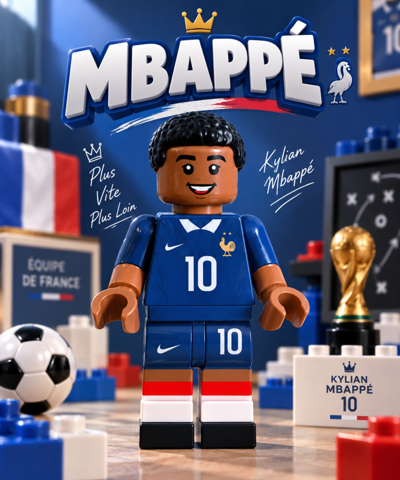 Futbolcu Lego 3D - Lina Toys