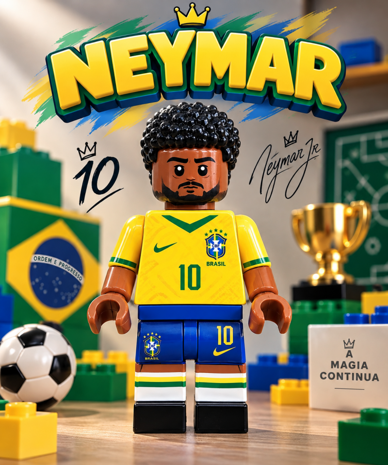 Futbolcu Lego 3D - Lina Toys