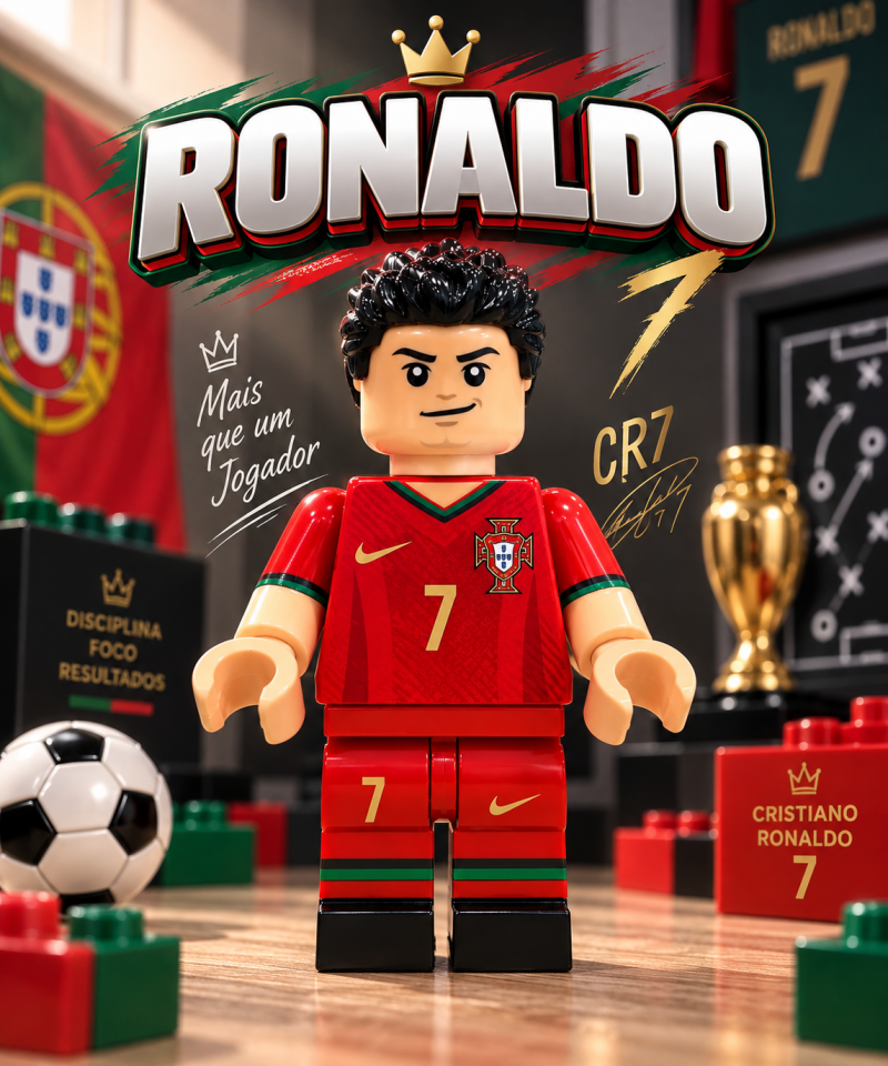 Futbolcu Lego 3D - Lina Toys
