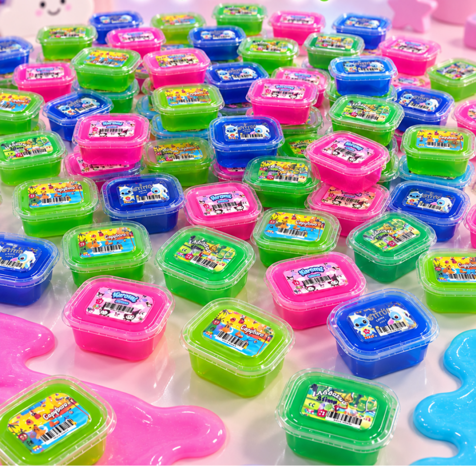 Mini Mix Slime - 18g - Pofuduk Slime Hamuru
