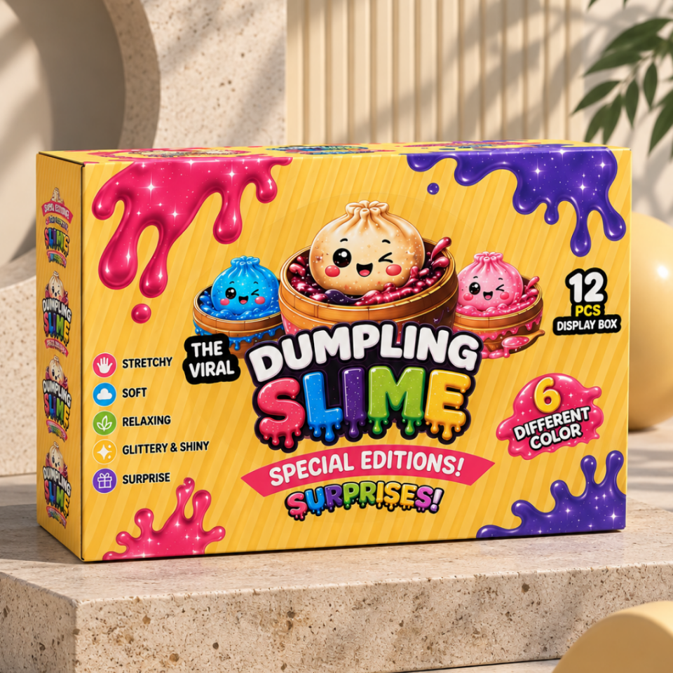 Dumpling Slime - 110g - Pofuduk Slime Hamuru