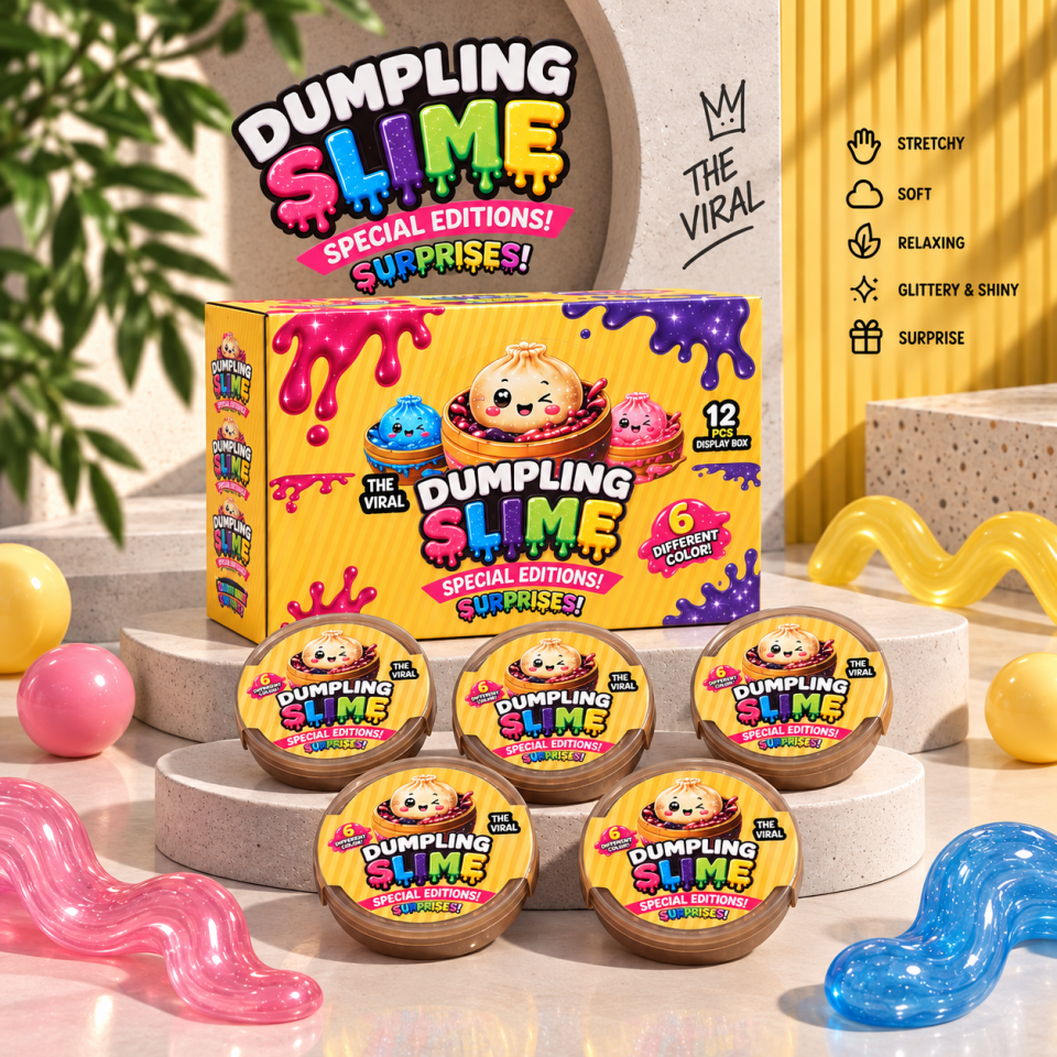 Dumpling Slime - 110g - Pofuduk Slime Hamuru