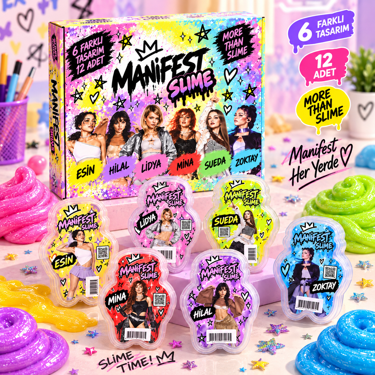Manifest Slime - 95g - Pofuduk Slime Hamuru