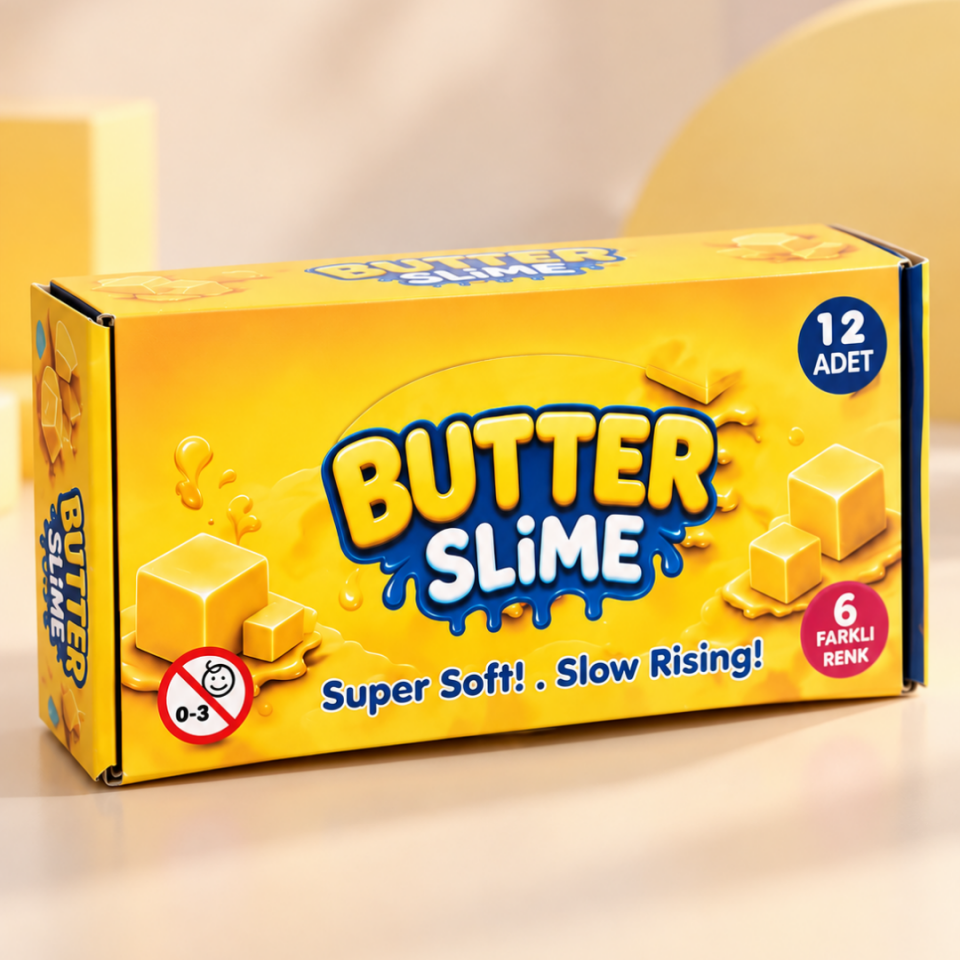 Butter Slime - 100g - Pofuduk Slime Hamuru