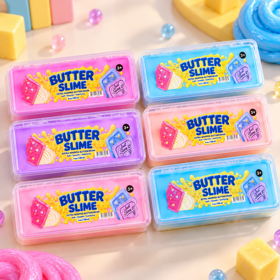 Butter Slime - 100g - Pofuduk Slime Hamuru