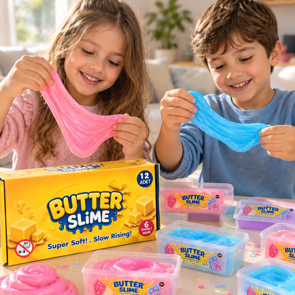 Butter Slime - 100g - Pofuduk Slime Hamuru